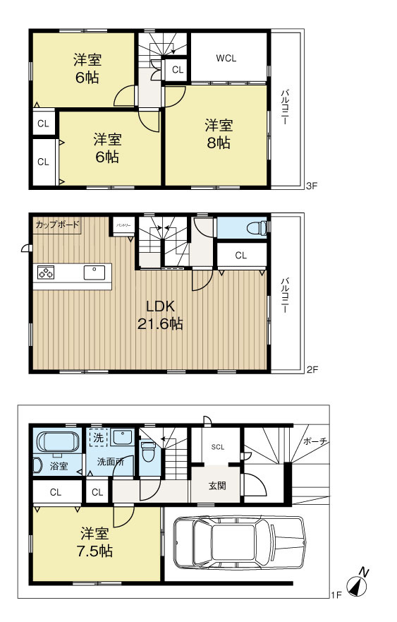 間取り：328000623084