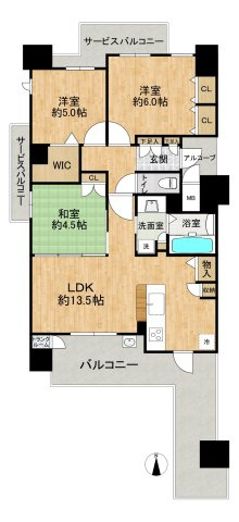間取り：327002343183