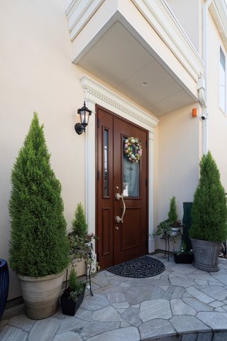 ゆとりある広さの玄関