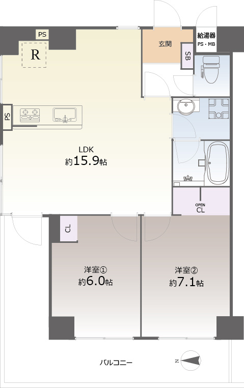 間取り：326000267411