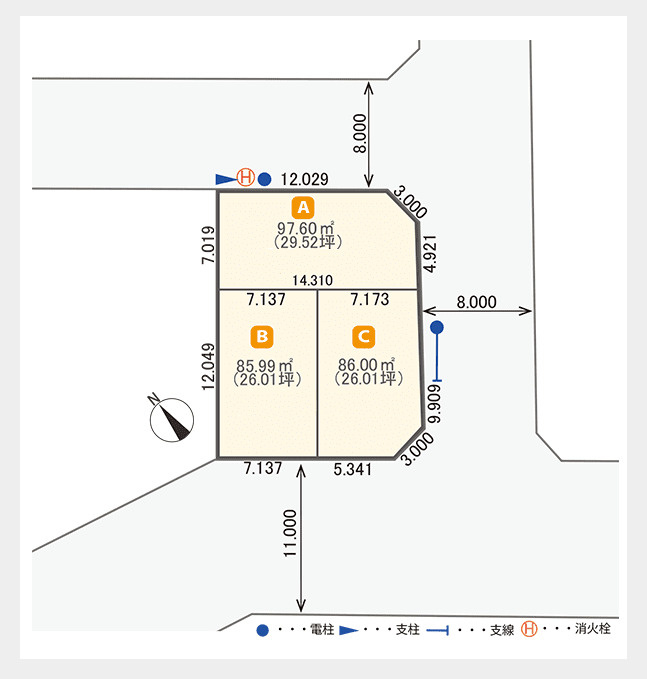 区画図：301000100329