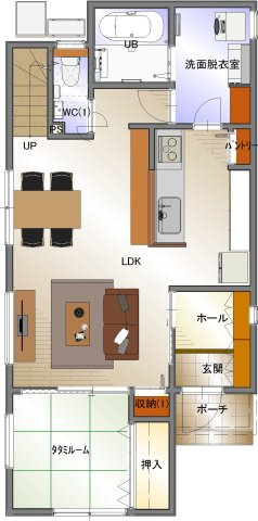 1階平面図