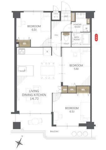 間取り：322000552867