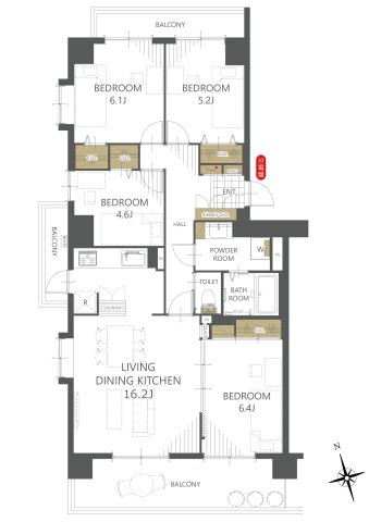 間取り：322000552974