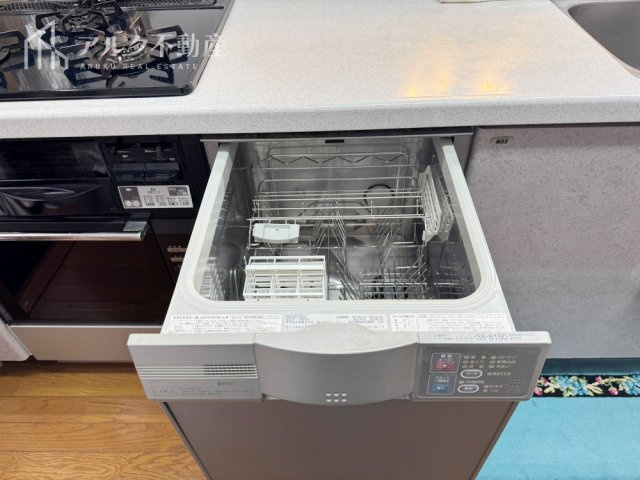 食洗機搭載のシステムキッチン！