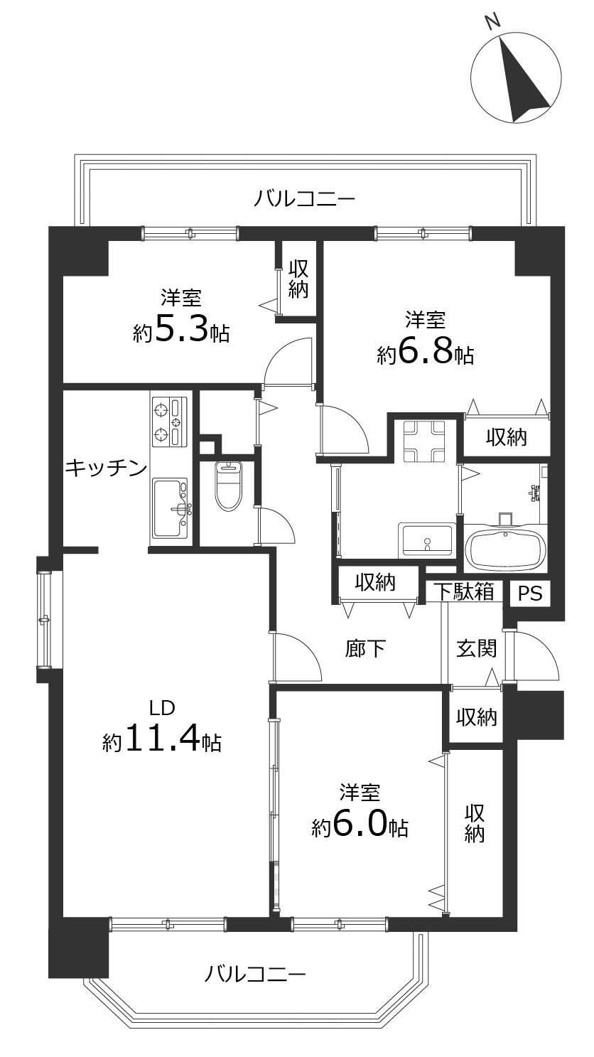 間取り：301000093657