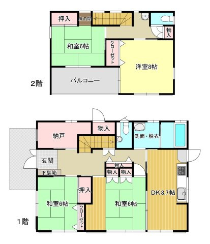 間取り：308000174297