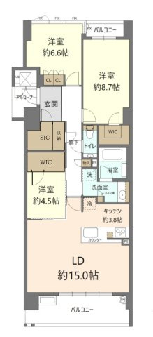 間取り：328000689592