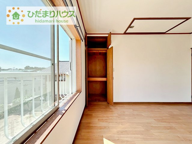 全室にクローゼットが付いていて、お部屋の住空間もスッキリ広々使えそうです(^^)