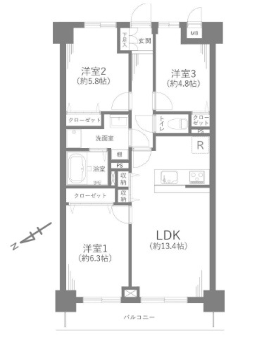 間取り：311002344738