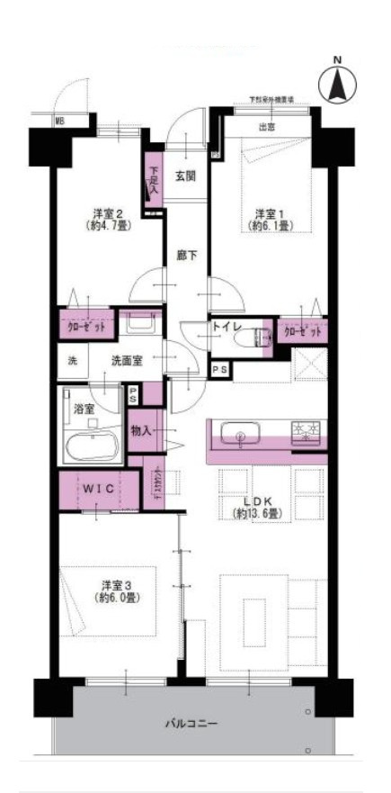 間取り：312001208109