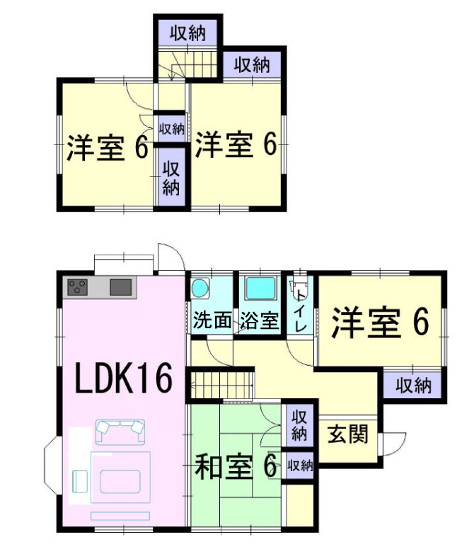 間取り：341000026460