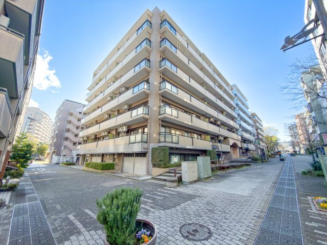 歩きやすい歩道と綺麗な街並みが魅力的ですね。緑道も有り溢れるような自然環境も◎