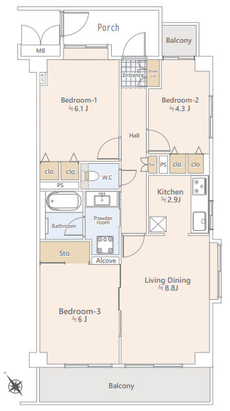 間取り：311002284319