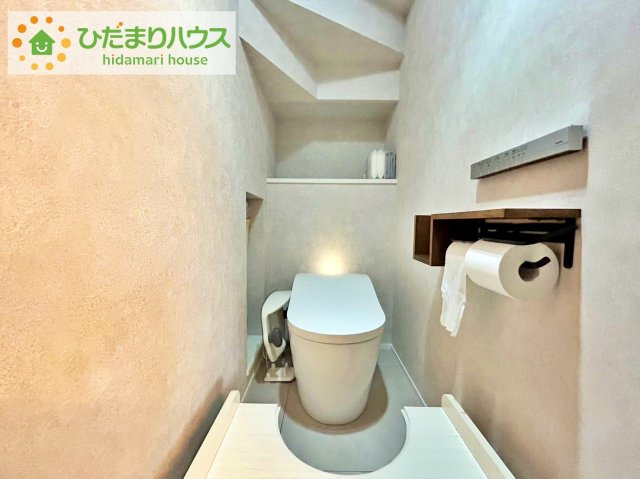 トイレは1F、2F共に完備！取り合いになることがありませんね(^^)/