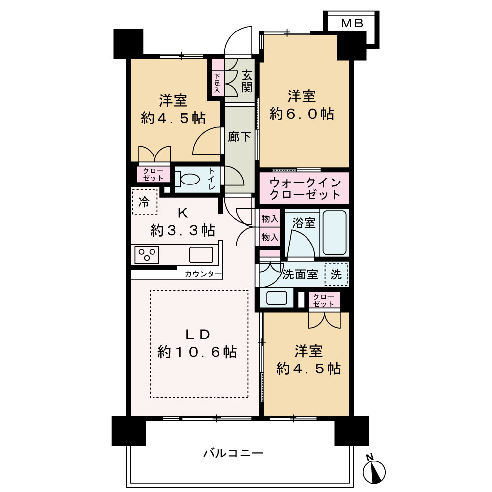間取り：311002459644