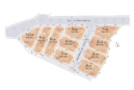 あきる野市平沢　売地　全10区画　9号区の間取り