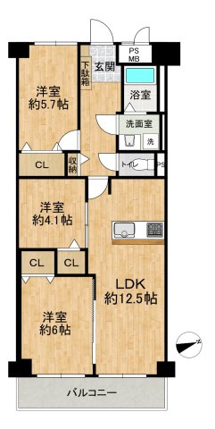 間取り：327002232067