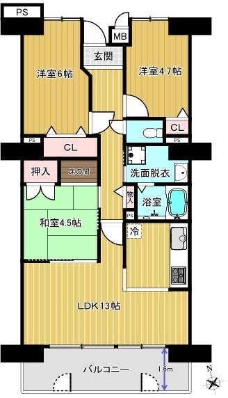 間取り：324000024846