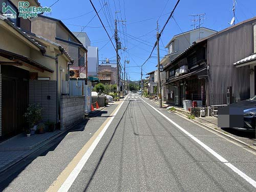 前面道路含む現地写真