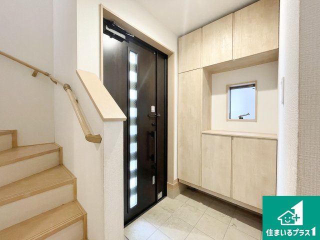 ゆったりとした玄関です