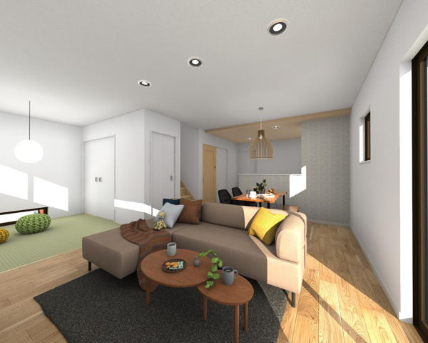 【竹末一丁目（2期）の完成予想図】