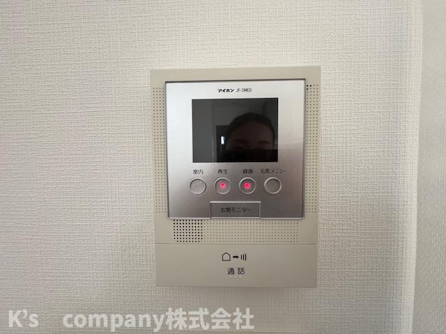 訪問者の顔が見えて安心です♪