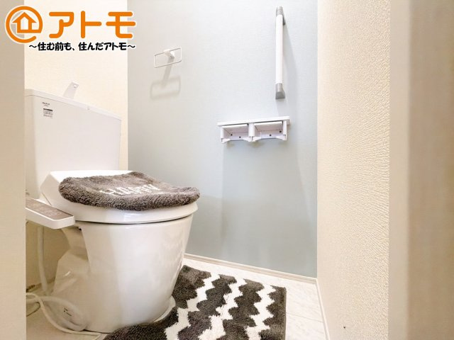2つトイレがあるので朝も混みあわずに使うことができます！