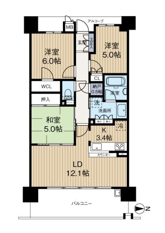 間取り：328000623088