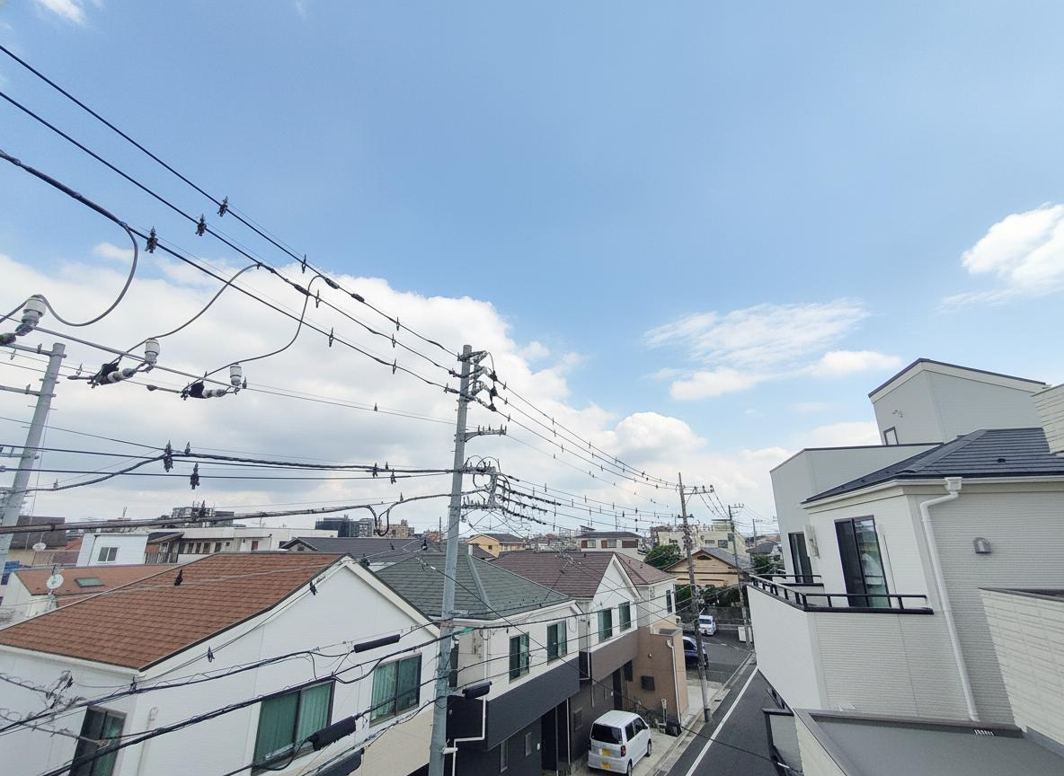 【眺望】　開放感が魅力のルーフバルコニー付なので、夜空を独り占めすることもできます！（ルーフバルコニーからの眺望です。）