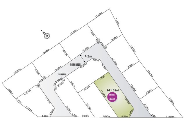 区画図：311002255544