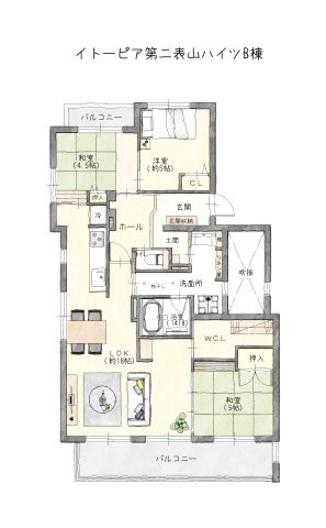 間取り：323000530764