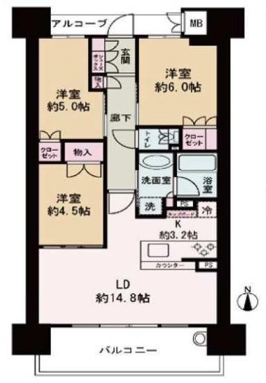 間取り：330000079338