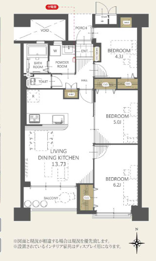 間取り：343000076539