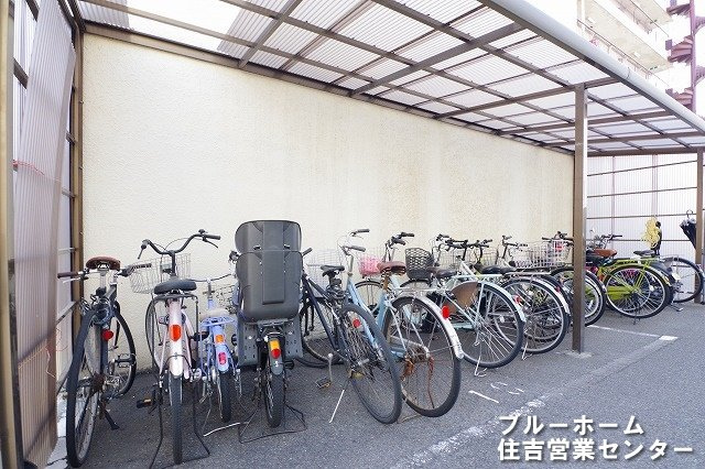 駐輪場です。