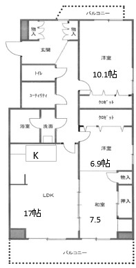 間取り：321000081579