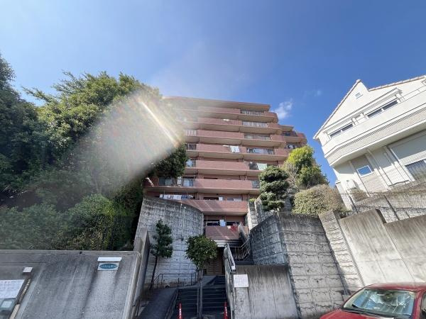 【ハイホーム鷺沼東の外観】