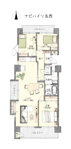 間取り：323000496431