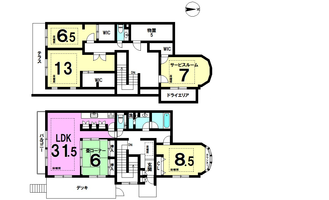 間取り：322000535508