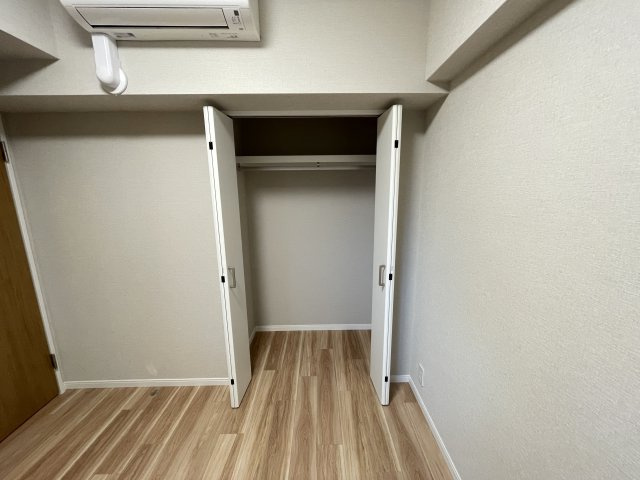 各居室に収納がついており、家族で使い分けしやすくなっています。　