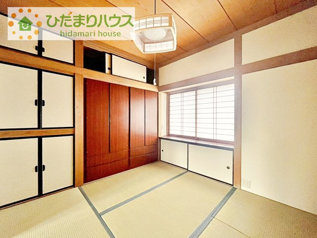 赤ちゃんスペースや客間など、多彩な用途で使用できる和室☆