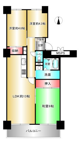 間取り：328000651721