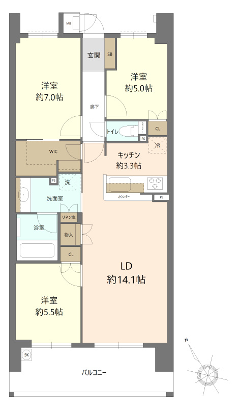 間取り：323000526204