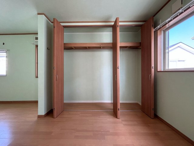 広々した収納