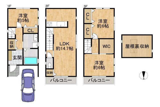 間取り：327002070585