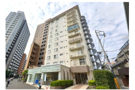 仲介手数料無料 マンション仙台坂カトレア(リフォーム工事中 再開発大井町トラックスが完成して住みやすくなる街)の外観