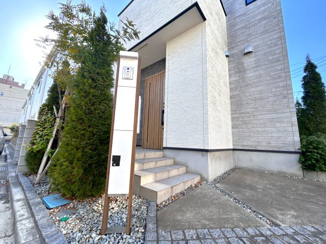 お洒落な外観で、帰宅が楽しみになります。　