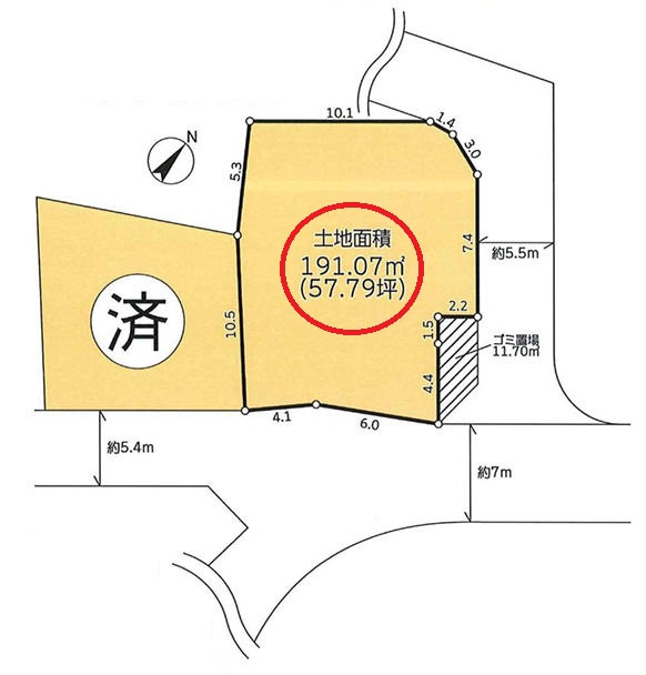 区画図：314002353001