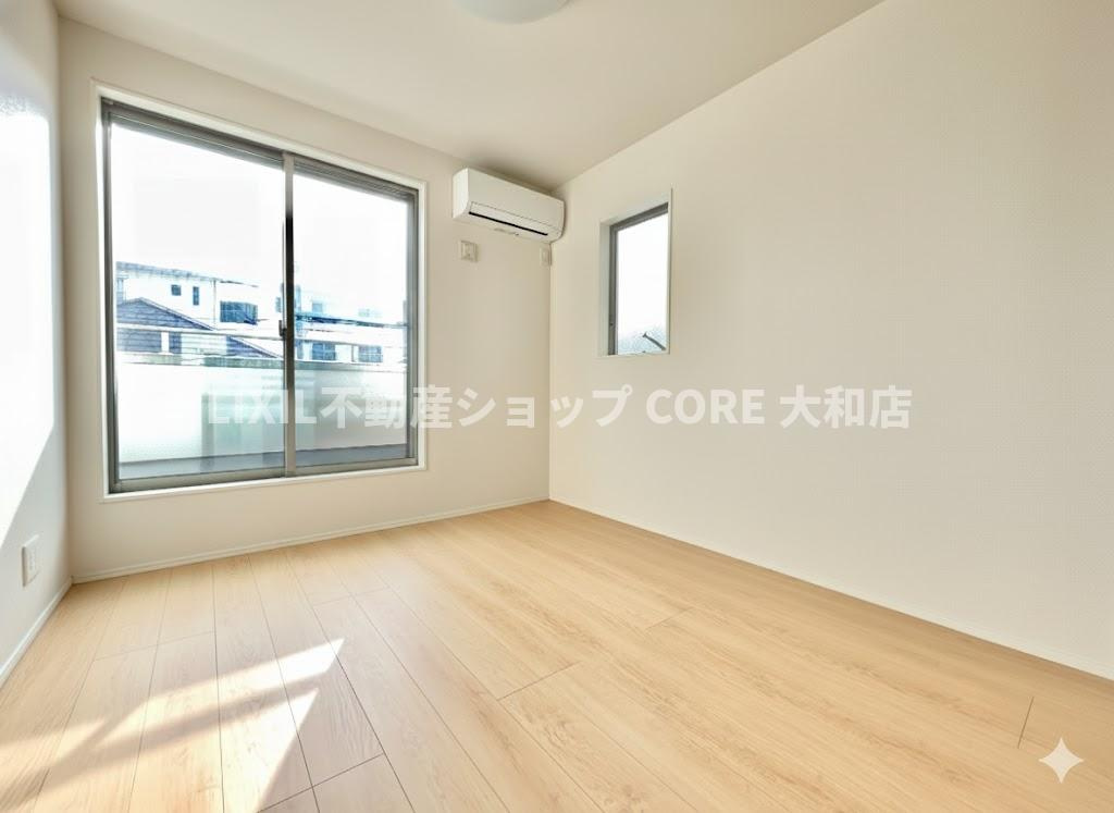 洋室5.2帖　※CGで家具等を消しております。実際のお部屋には家具等が設置されています。