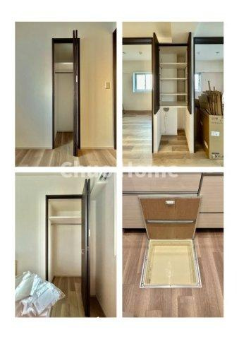 居室にはクローゼットを完備し、自由度の高い家具の配置が叶うシンプルな空間です。お子様の成長と必要になる子供部屋を与えるにはぴったりの間取りですね。